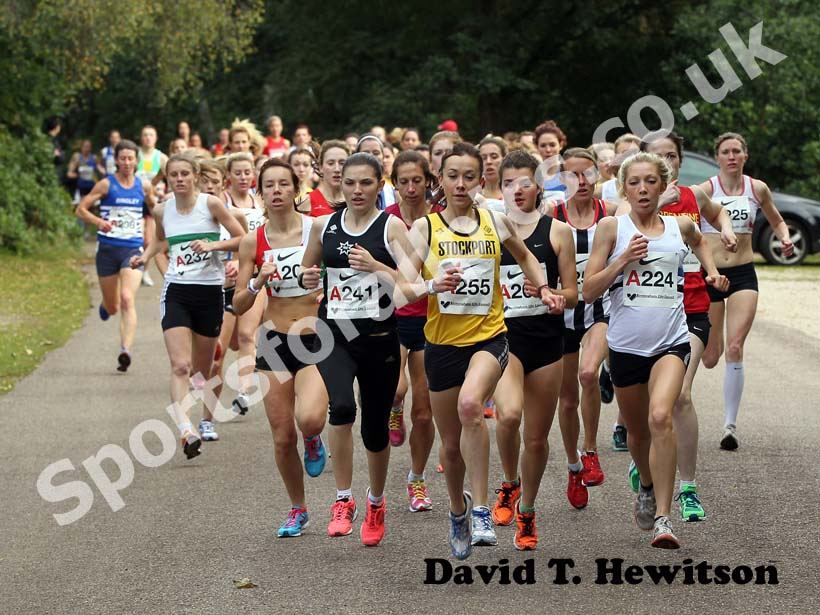 The start of the womens ERRA National Road Relays.